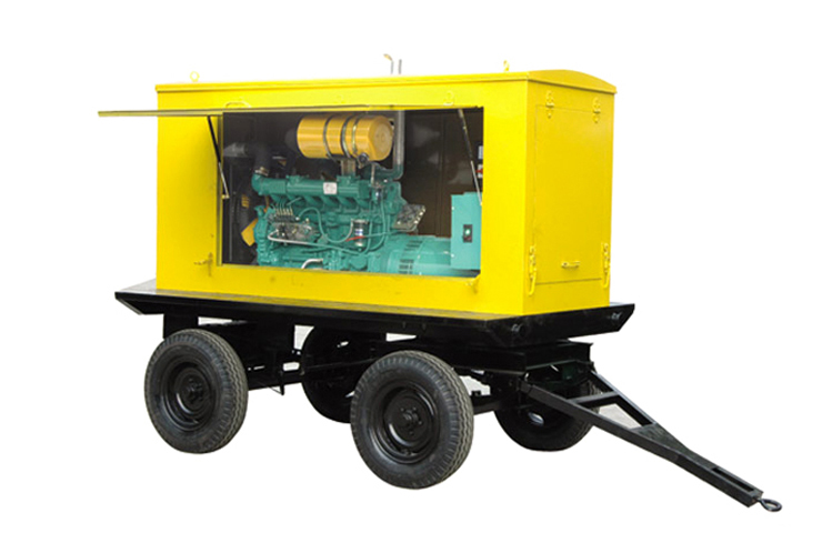 Trailer mounted Generator 75kVA