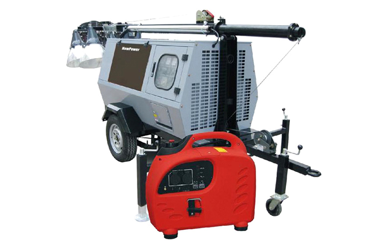 Mobile Light Tower/Generator Light Tower